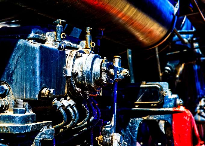 Old Loco Valves Tubes