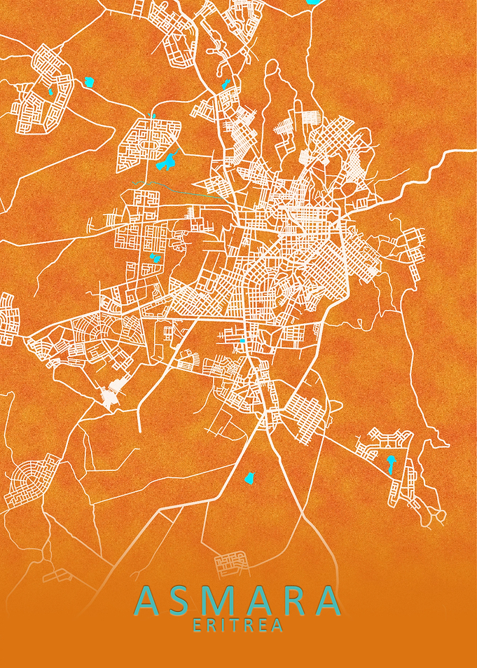 Asmara Eritrea City Map