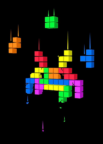 Space Blocks invaders