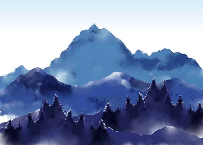 mountain poster