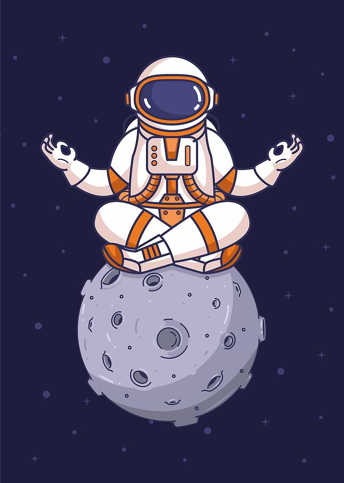Astronaut Yoga Meditation