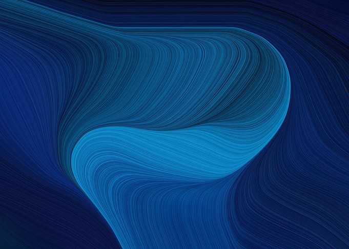 colorful lines and waves
