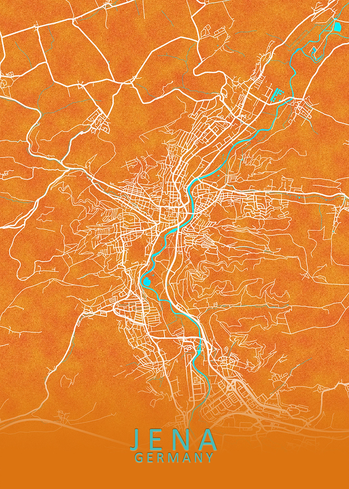 Jena Germany City Map
