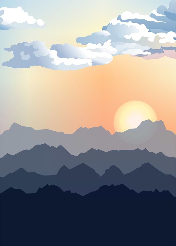 poster mountains