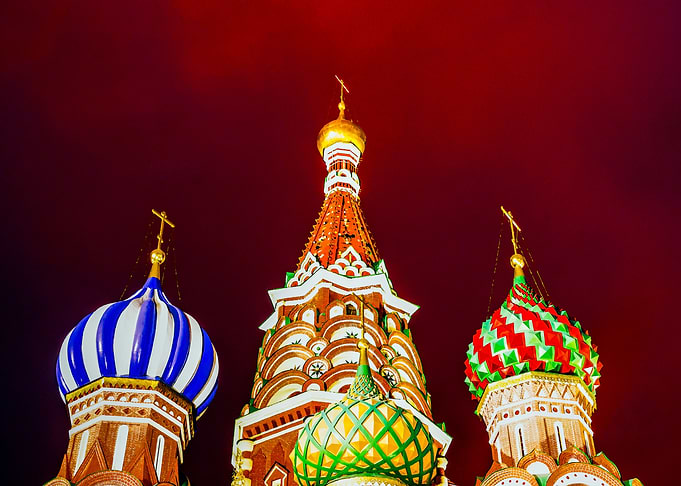 St Basils Cathedral Domes