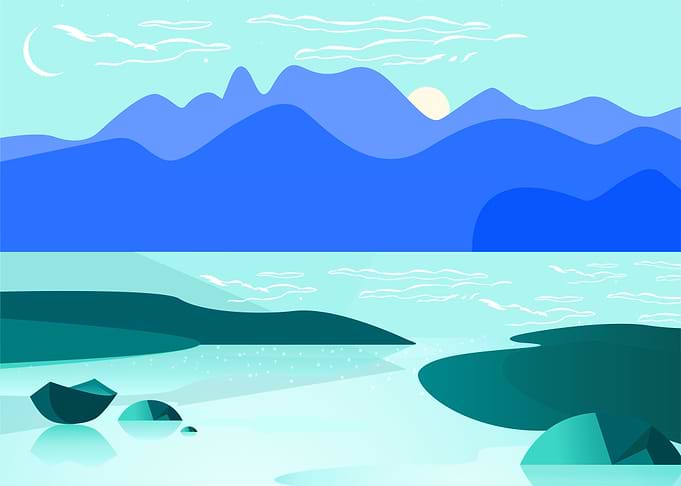 poster mountains