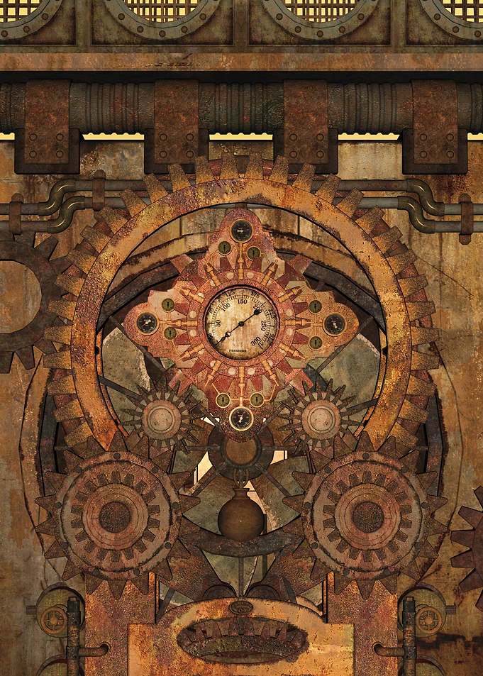 Steampunk deaign