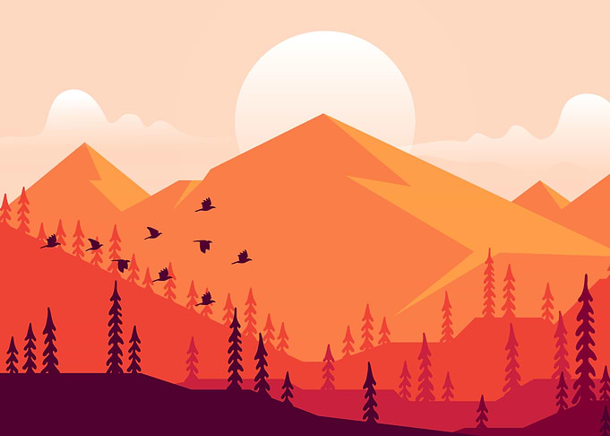 poster mountains