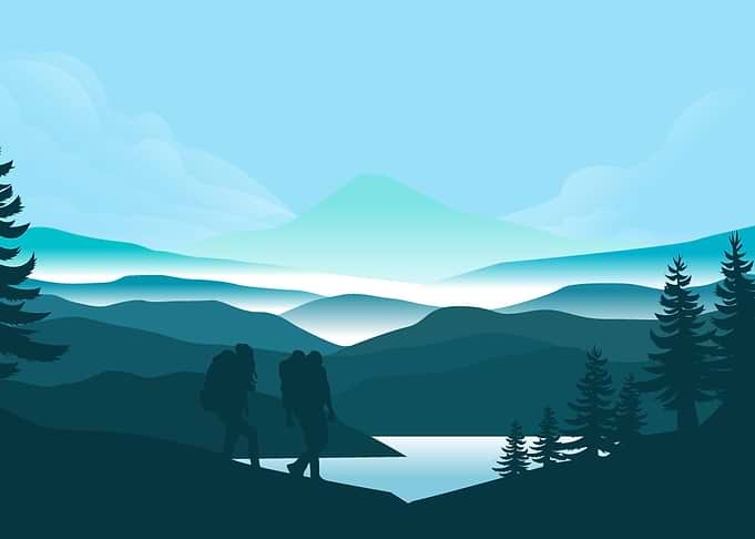 poster mountains