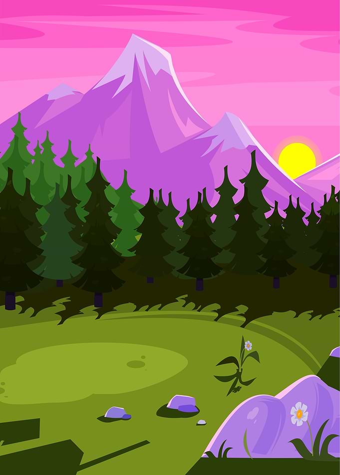 poster mountains