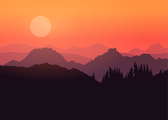 poster mountains