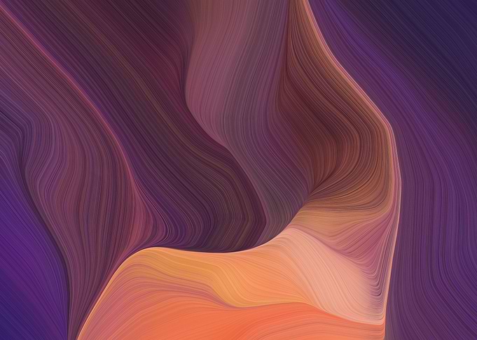 colorful lines and waves