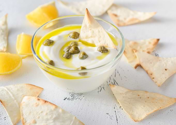 Creamy greek yogurt dip