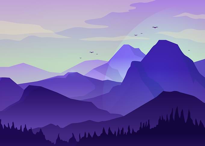 mountain poster