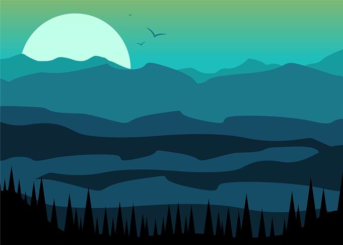poster mountains