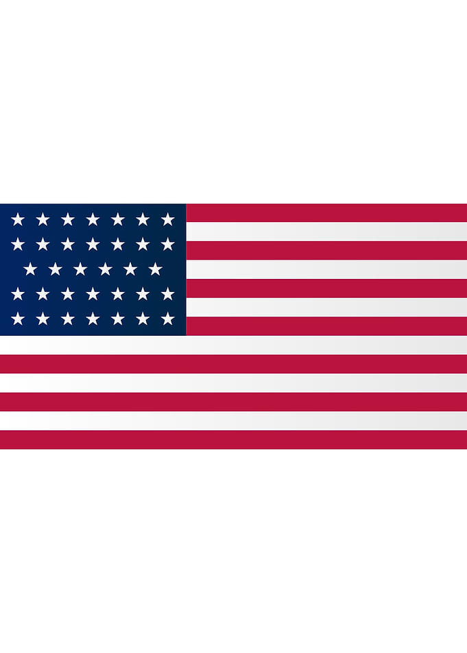 American Civil War Flag