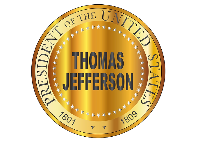 Golden Thomas Jefferson