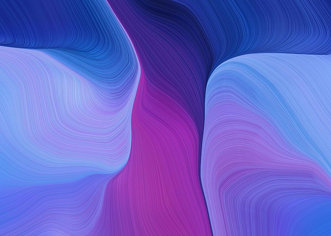 colorful lines and waves