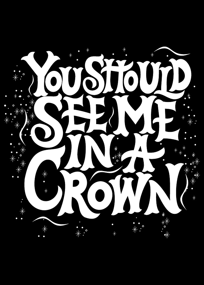 lettering poster
