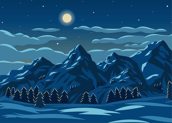 poster mountains