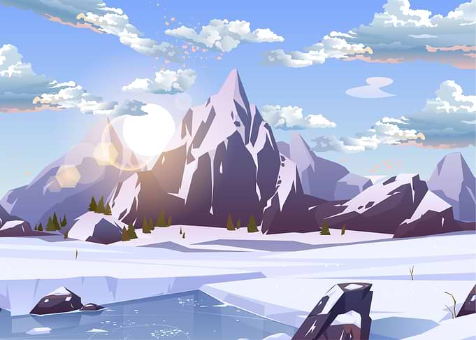 poster mountains