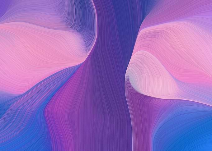 colorful lines and waves