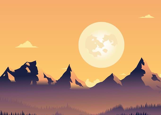 poster mountains