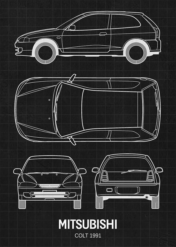 Mitsubishi Colt 1991