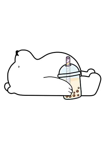 Bubble Tea Polar Bear