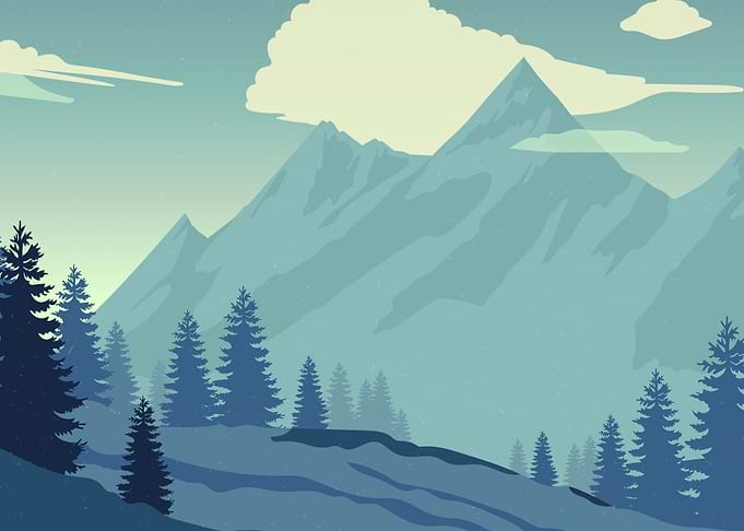 poster mountains