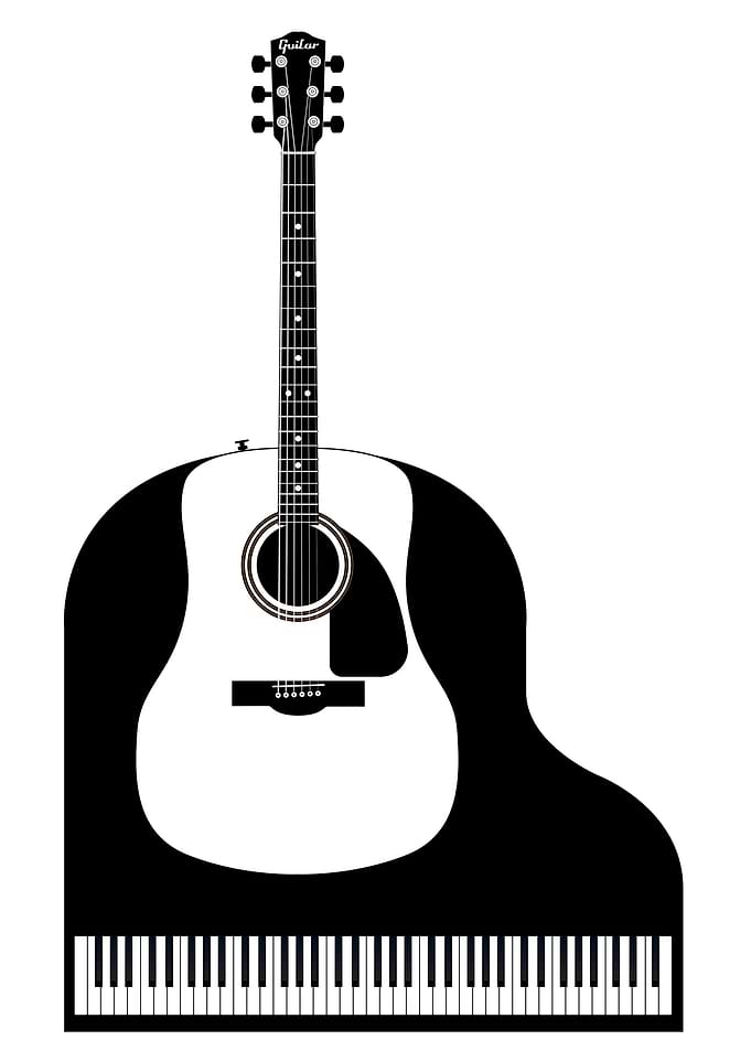 Piano and Guitar