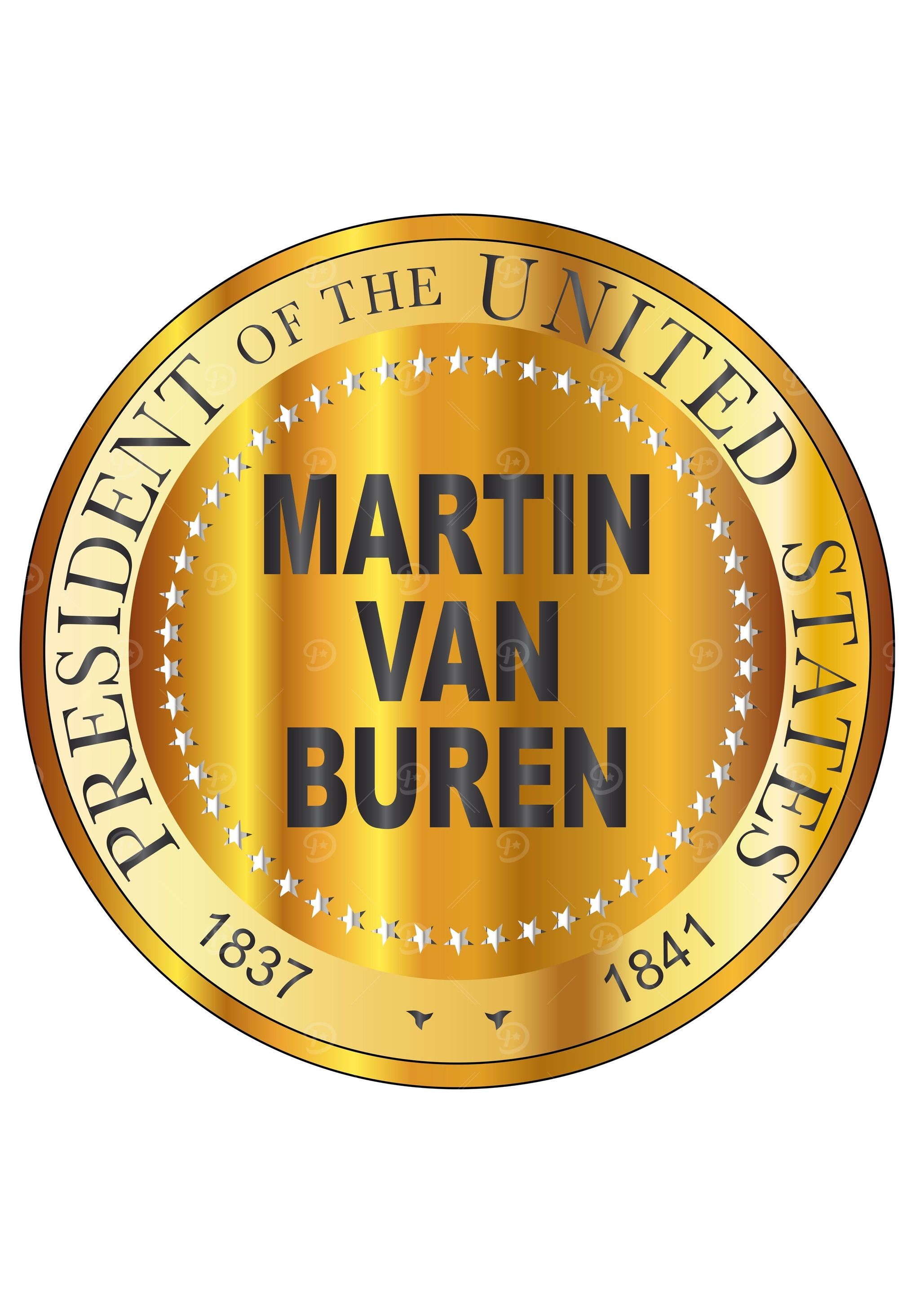 Martin Van Buren Gold