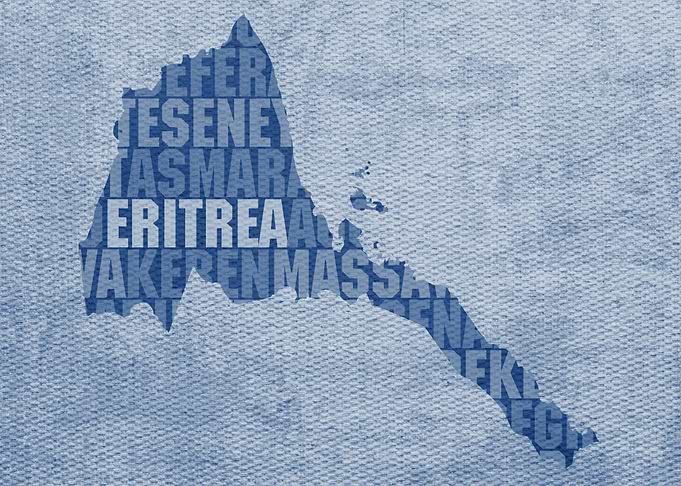 Eritrea Country Word Map