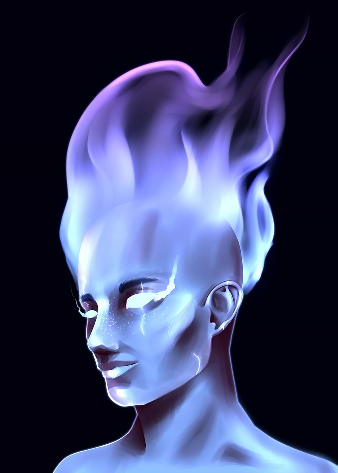 Flame head