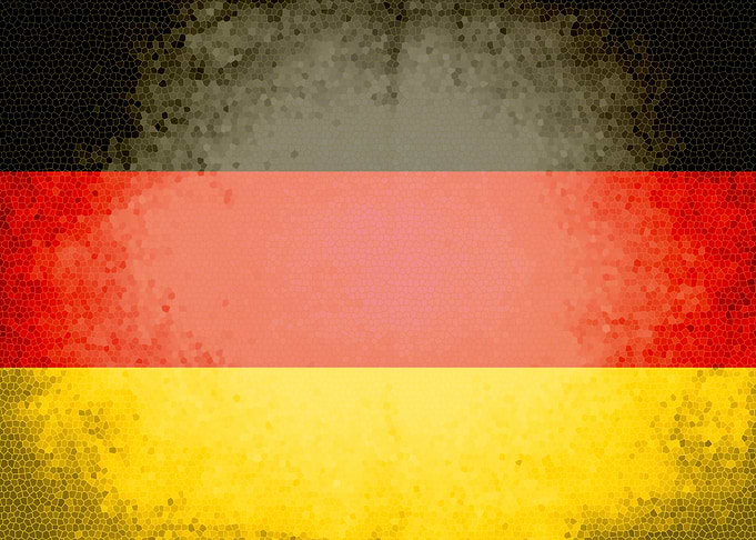 Germany vintage flag