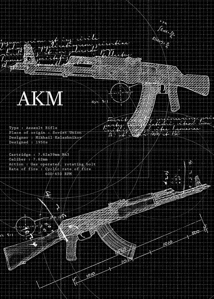 Akm Black Blueprint