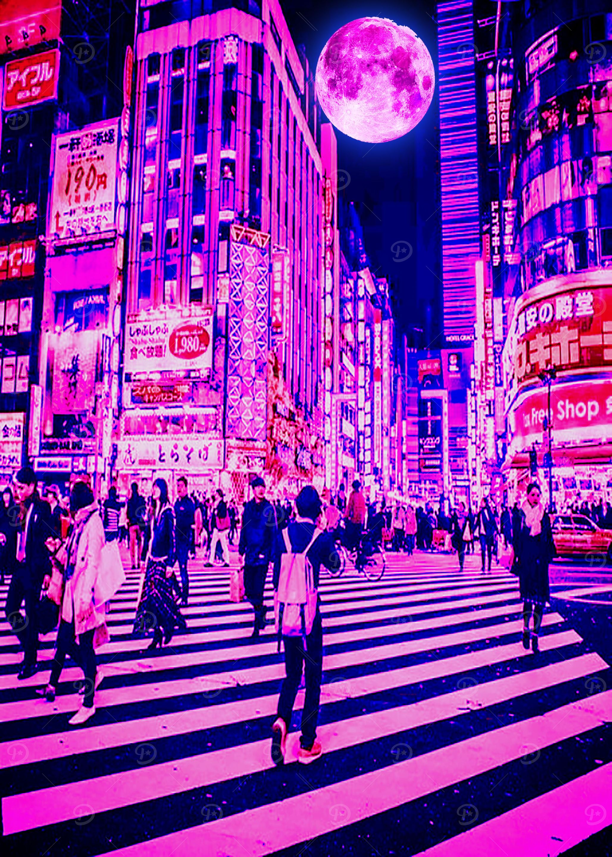 Walk street Cyberpunk
