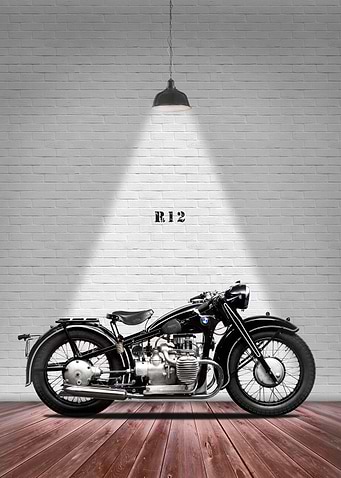 The R12 Vintage Motorcycle