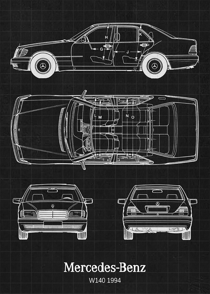 MercedesBenz W140 1994