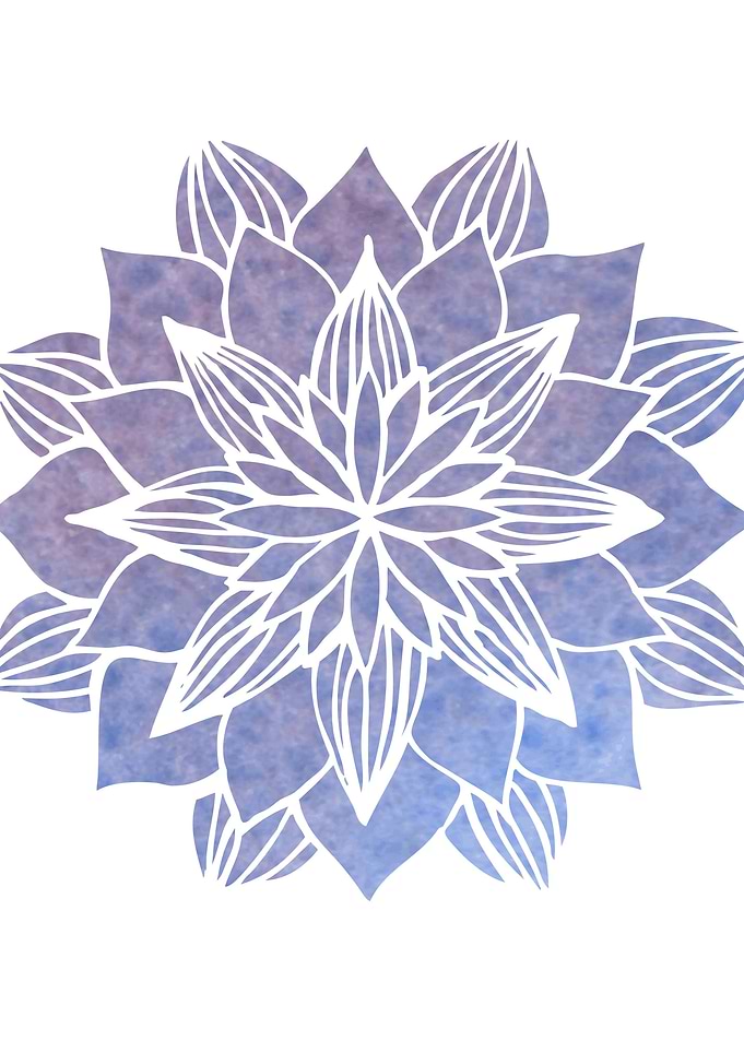 Lilac Mandala