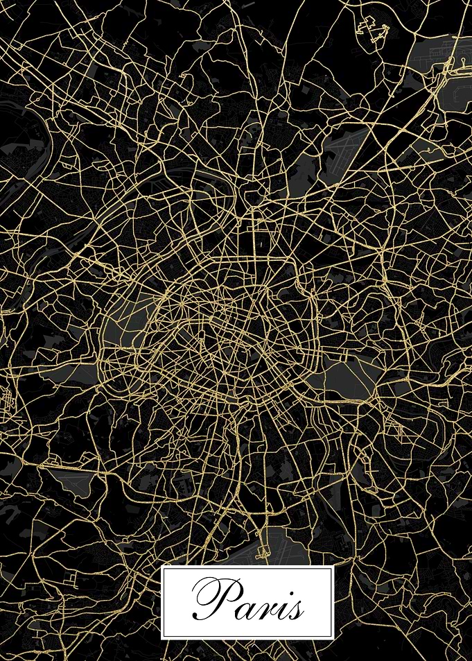 Paris City Map
