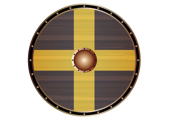Saint Davids Flag Shield