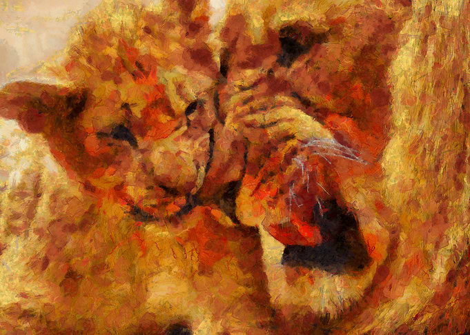 Mother and child