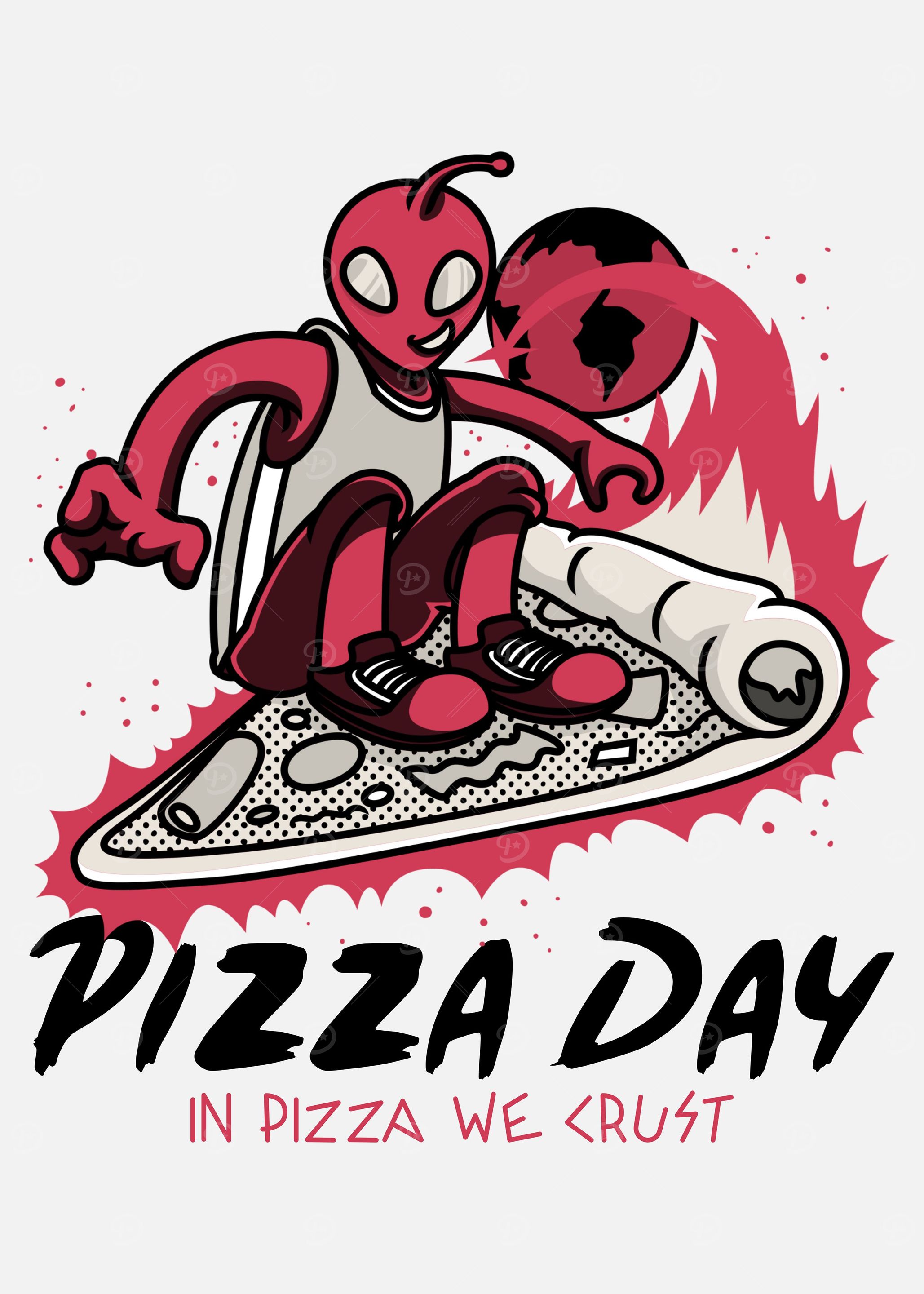 Pizza day in we crust