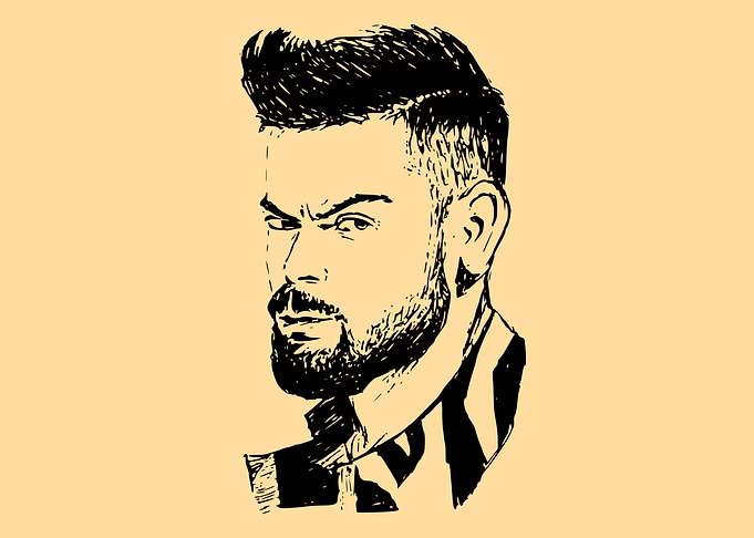 Illustration art player