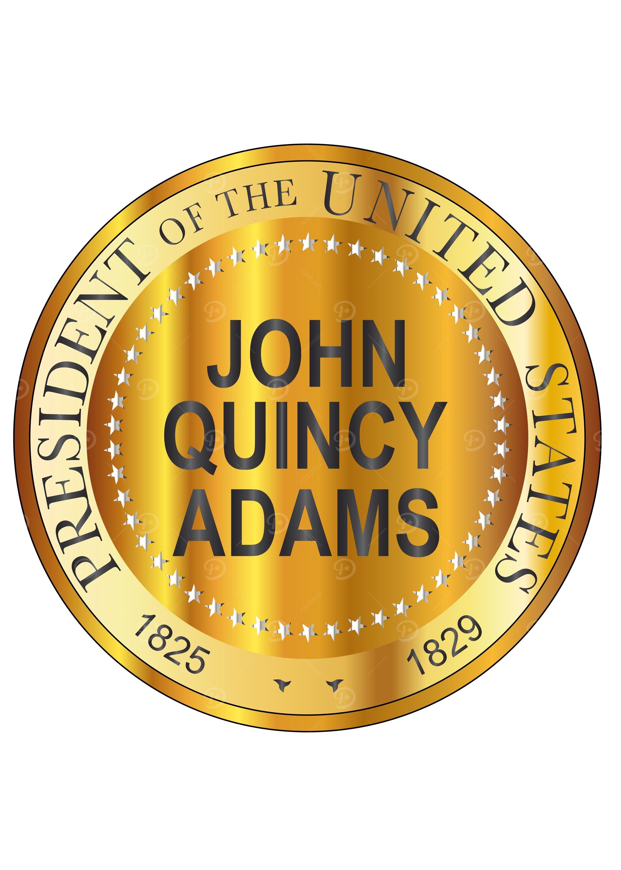 John Quincy Adams Gold