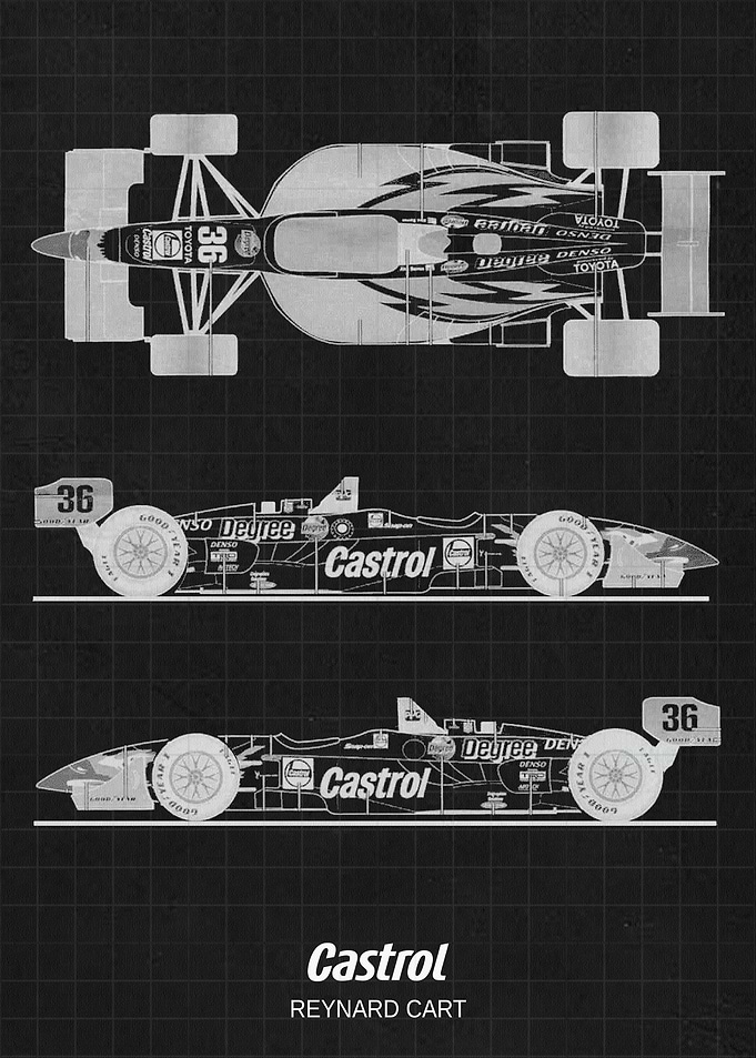 Castrol Reynard cart