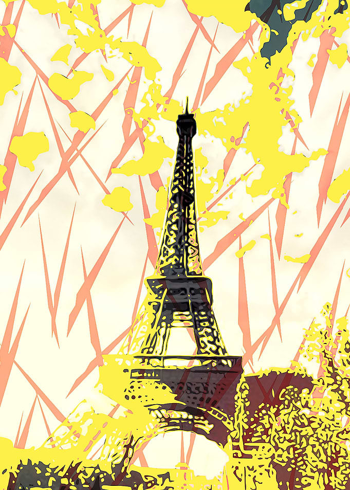 travel oil painting