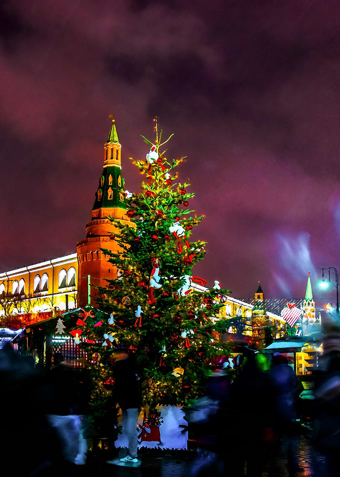 City Christmas Fair Night