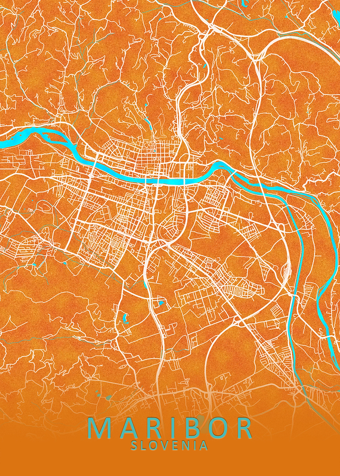 Maribor Slovenia City Map